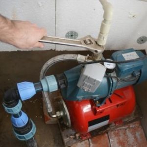 water pressure booster pump installation