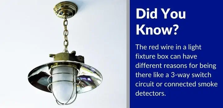 how to wire a light fixture with red black and white wires